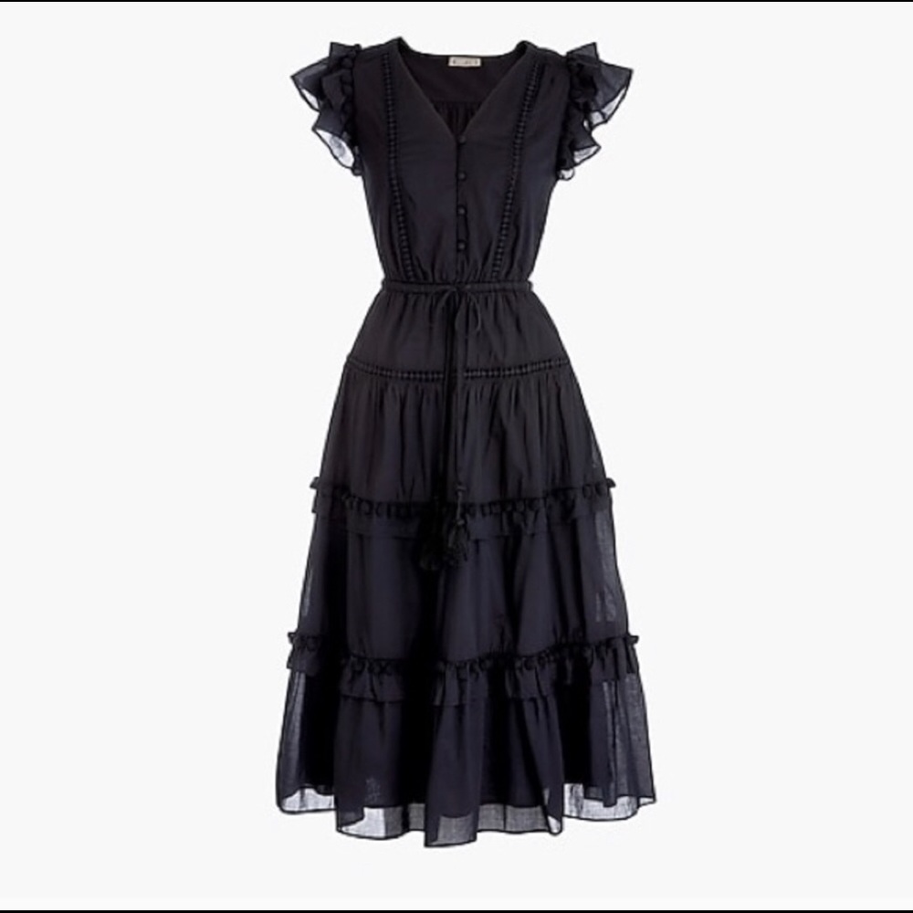 J Crew Pom Pom Dress